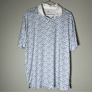 Grayson & Dunn Men’s Performance Golf Polo Cocktail Drinks Theme Size Large